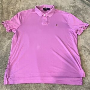 Polo by Ralph Lauren Pima Soft Touch Men's Lavender Polo Shirt